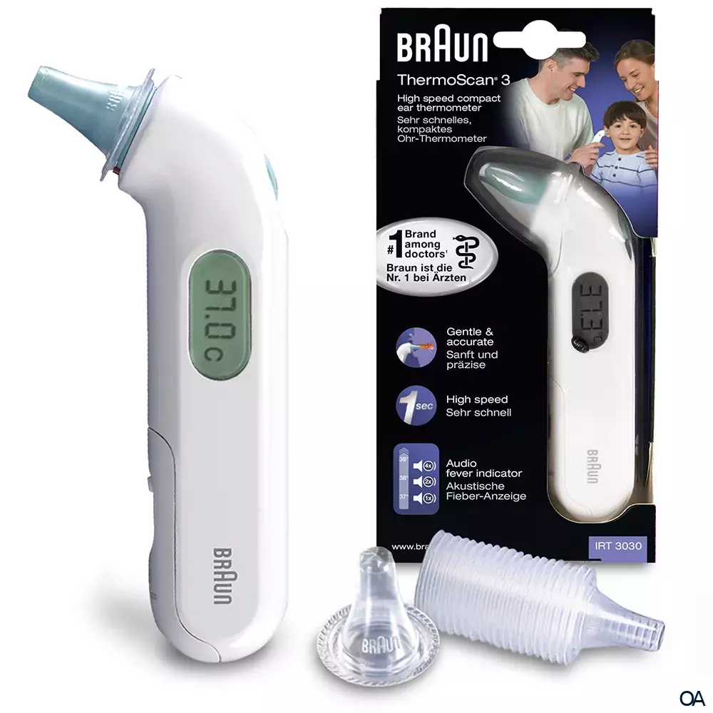 Braun ThermoScan® 3 IRT3030 Braun ThermoScan® 3 IRT3030