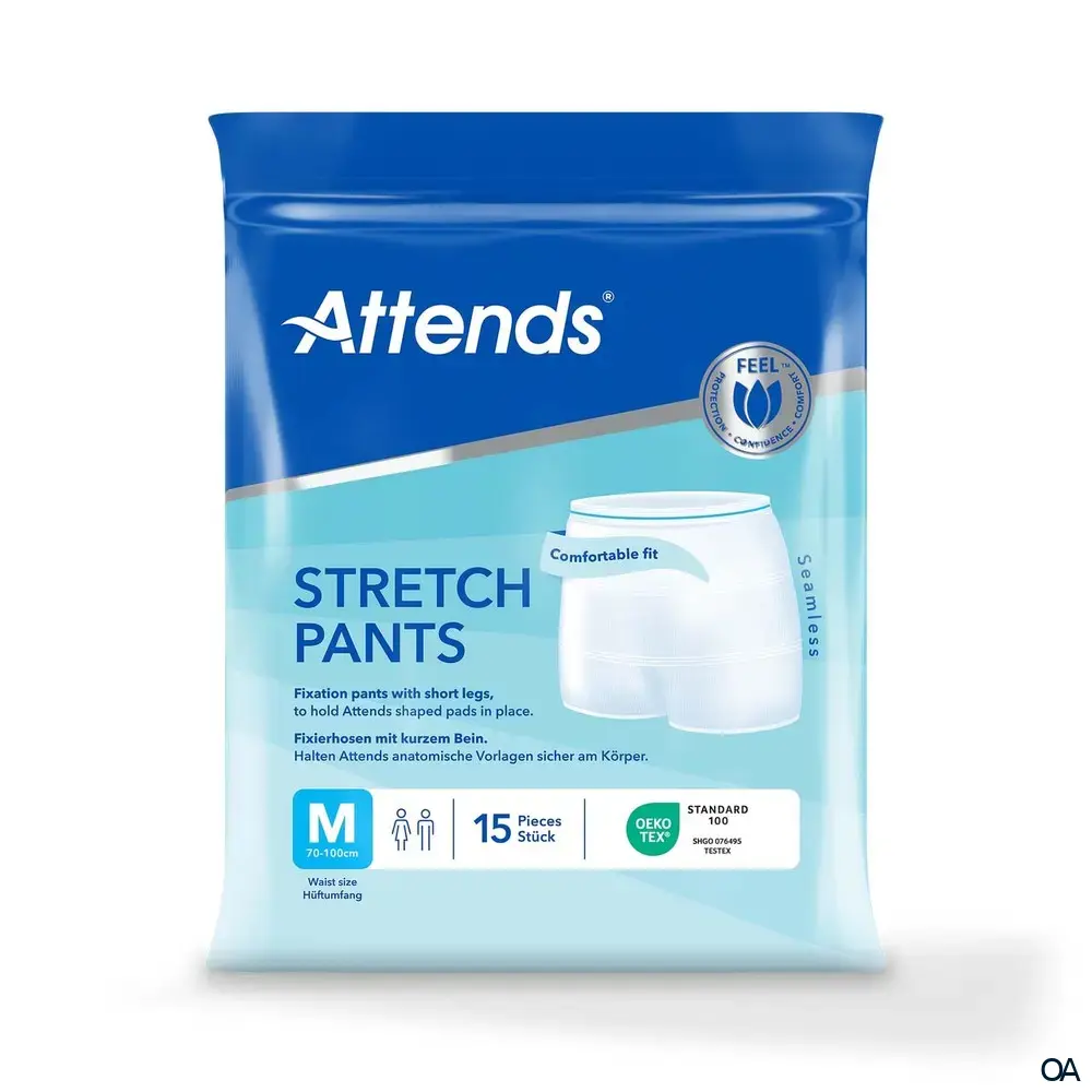 Attends Stretch Pants Fixierhosen - Größe M
