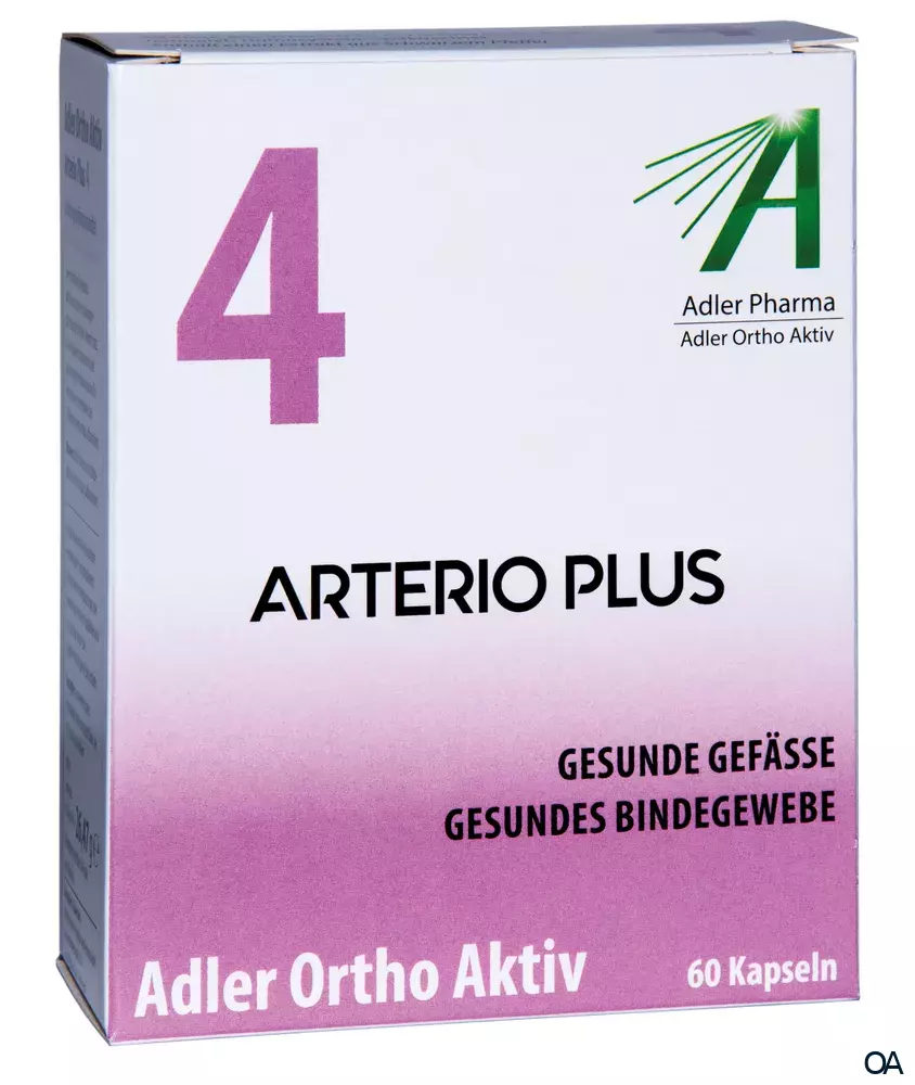 Adler Ortho Aktiv Nr. 4 Arterio Plus Kapseln Adler Ortho Aktiv Nr. 4 Arterio Plus Kapseln