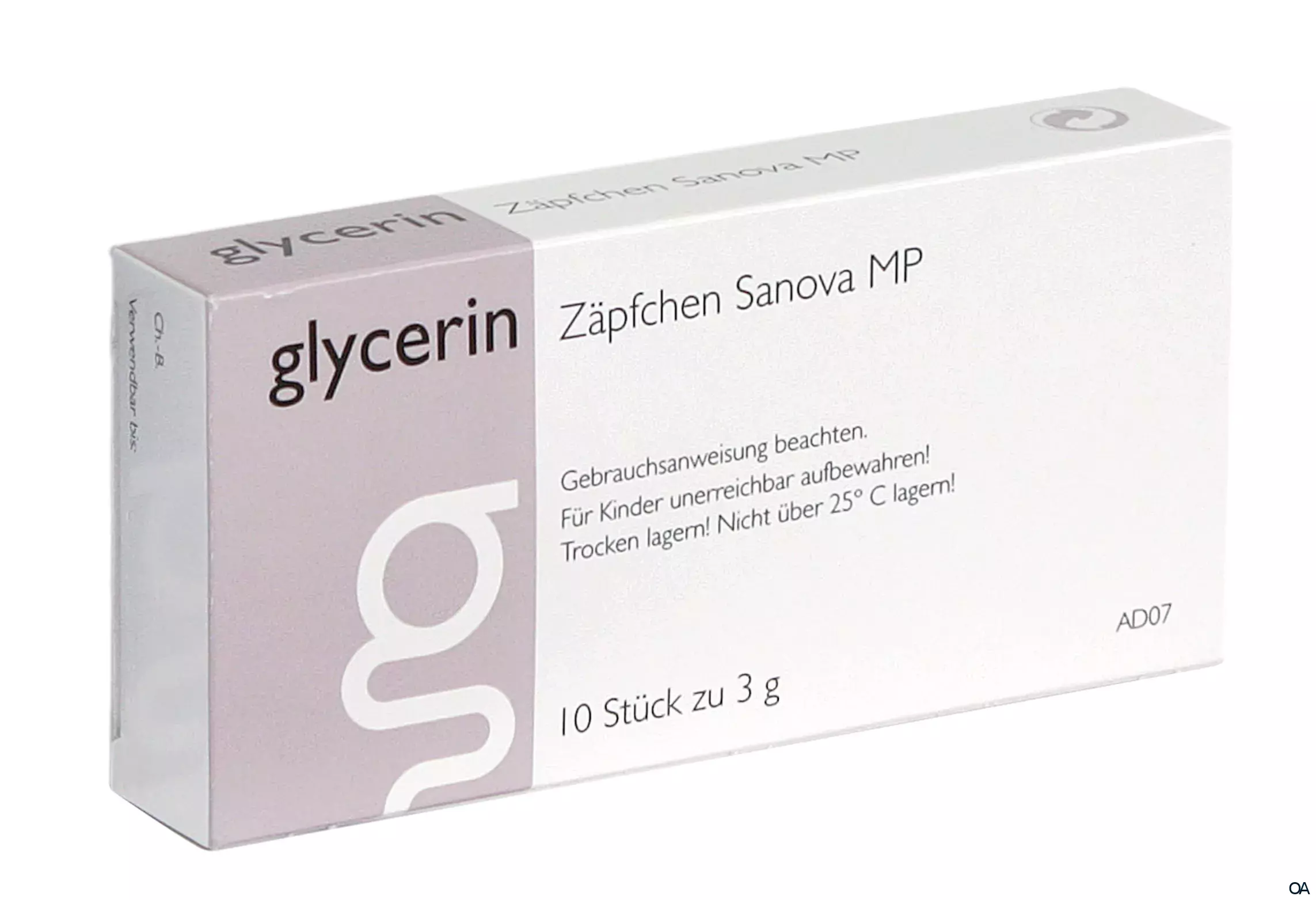 Glycerin Zäpfchen Mp Sanova