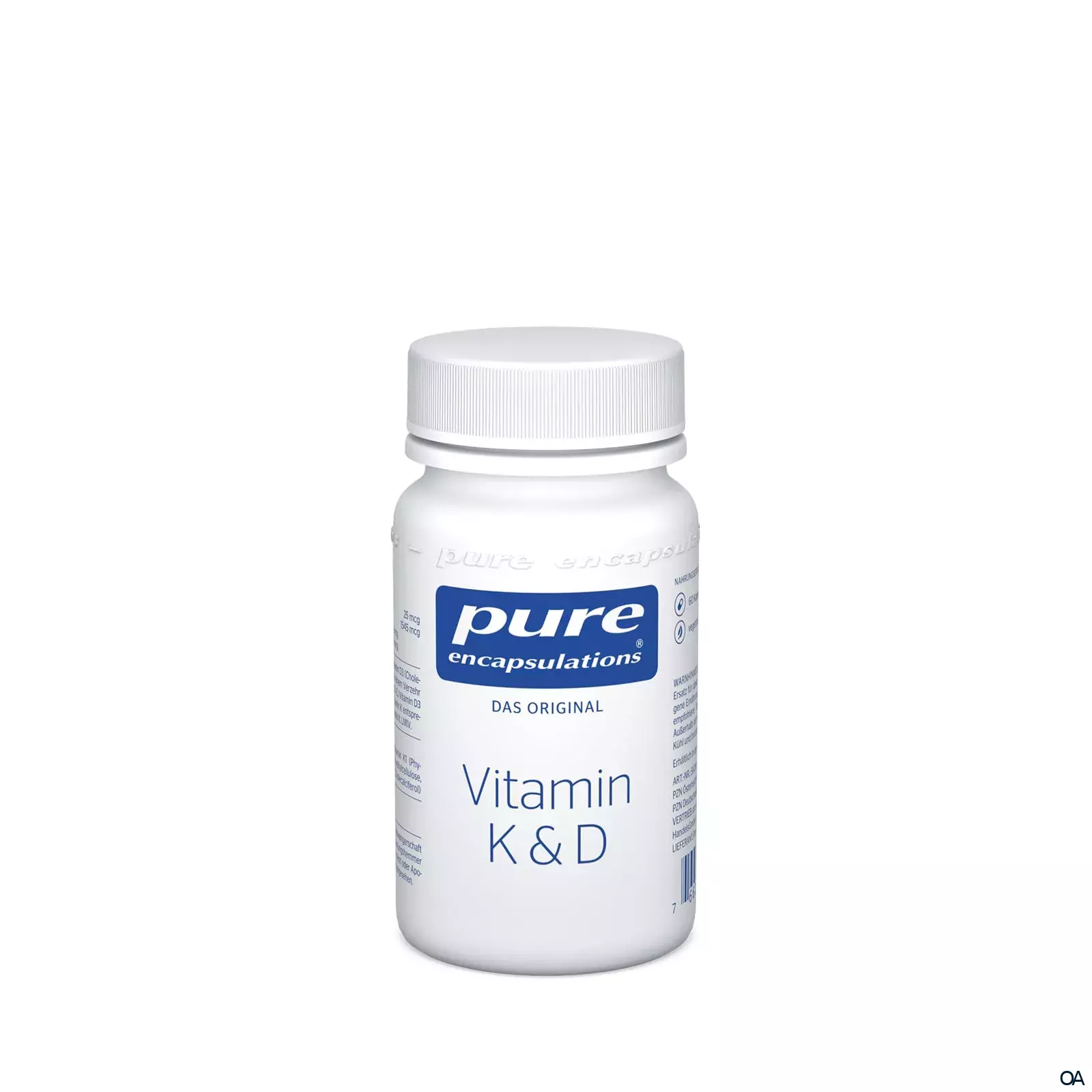 pure encapsulations® Vitamin K & D Kapseln