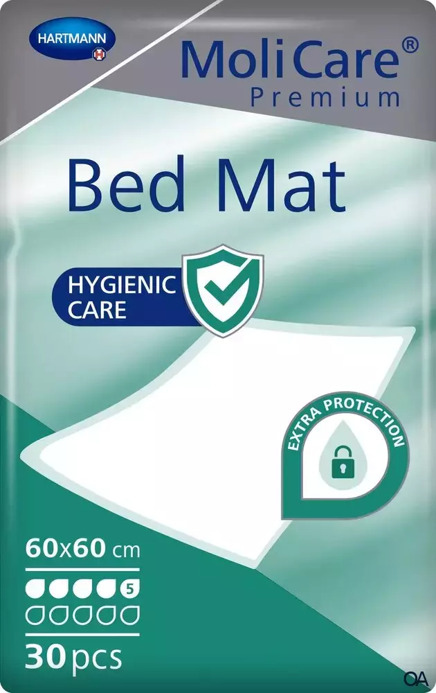 MoliCare® Premium Bed Mat 5 Tropfen 60 x 60 cm - Bettschutzeinlage MoliCare® Premium Bed Mat 5 Tropfen 60 x 60 cm - Bettschutzeinlage