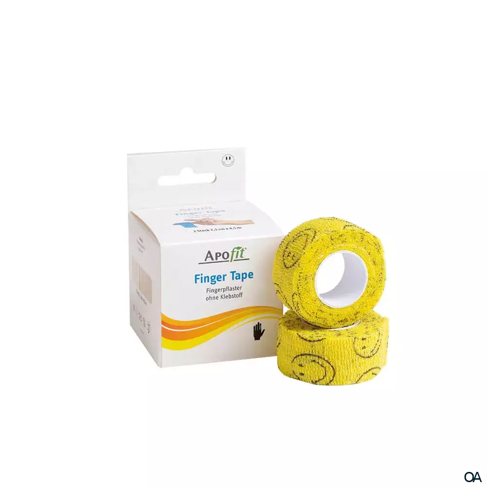 APOfit Fingertape Smiley 2,5 cm x 4,5 m