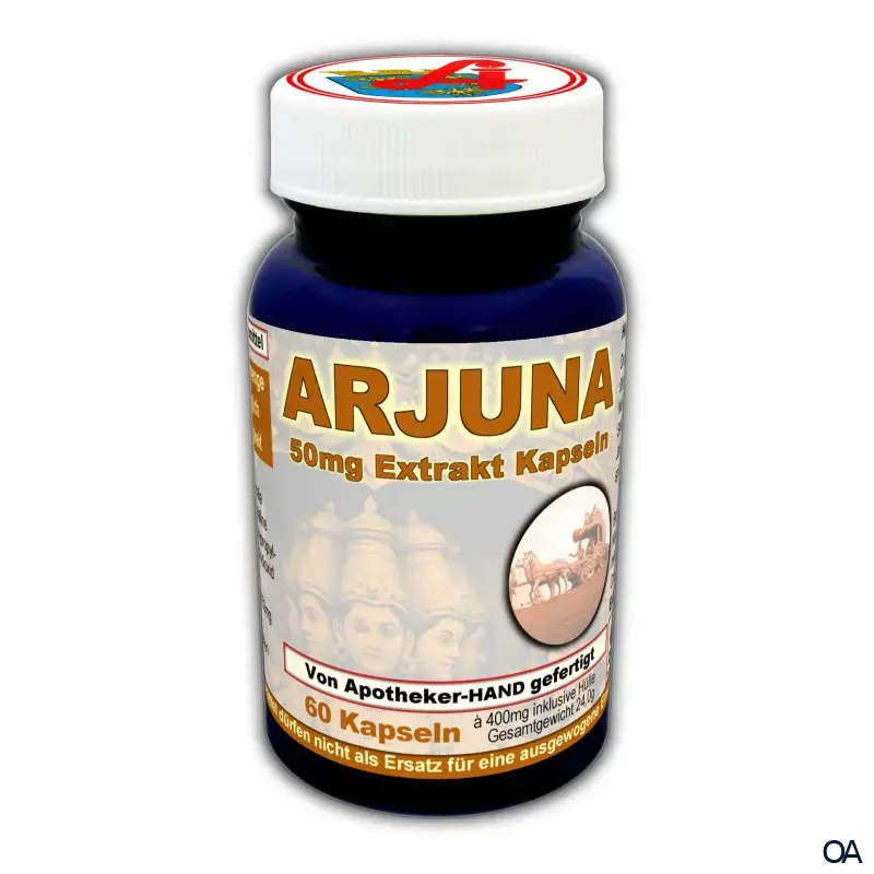 Arjuna 50 mg Extrakt Kapseln