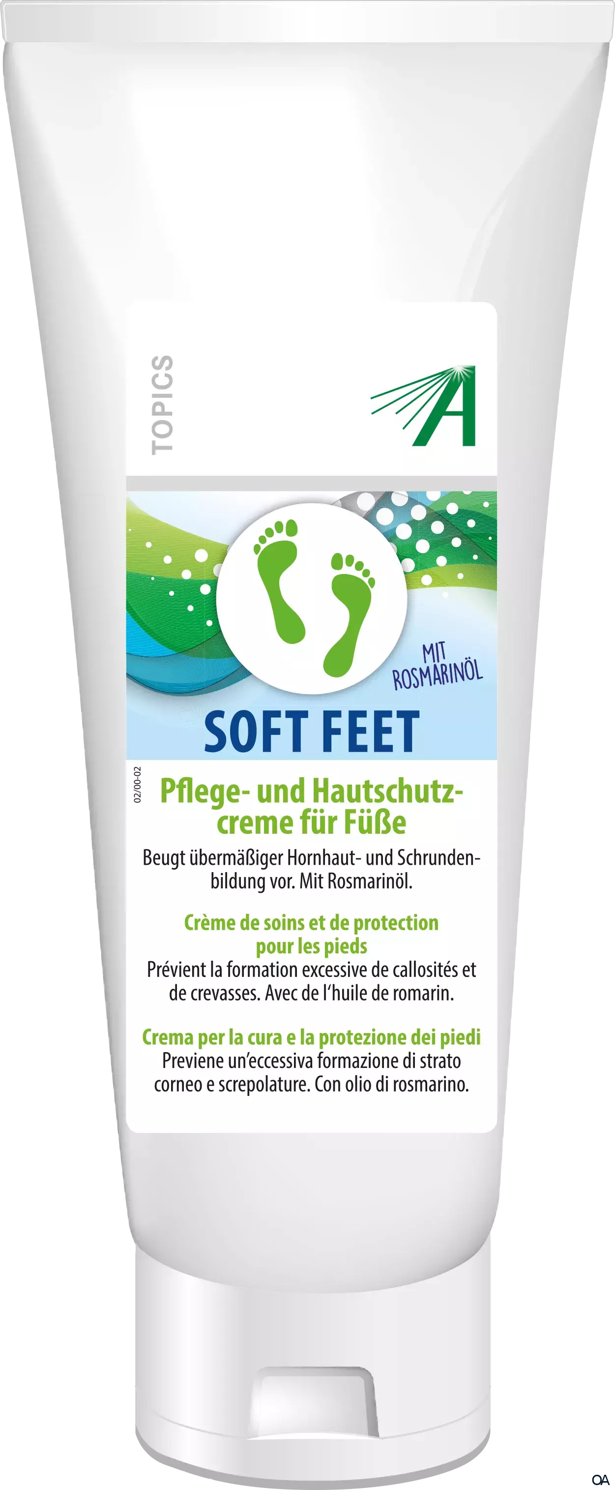 Adler Topics Soft Feet Fusspflegecreme Adler Topics Soft Feet Fusspflegecreme