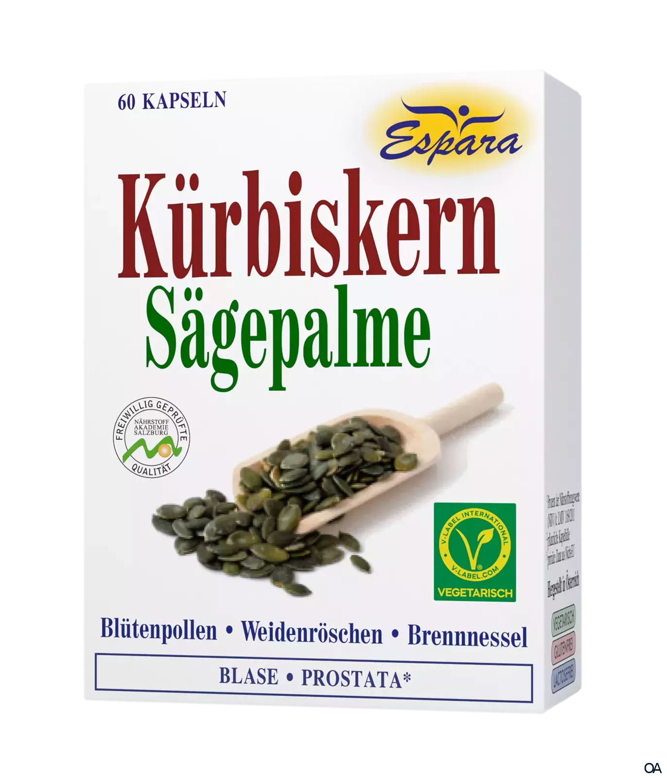 Espara Kürbiskern-Sägepalme Kapseln Espara Kürbiskern-Sägepalme Kapseln