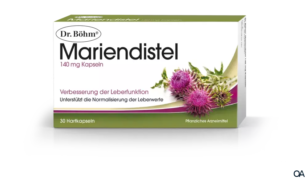 Dr. Böhm® Mariendistel 140 mg Kapseln Dr. Böhm® Mariendistel 140 mg Kapseln