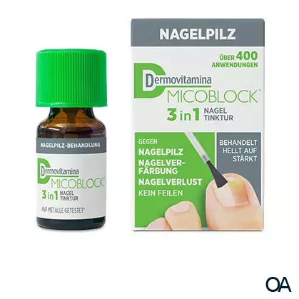 Dermovitamina Micoblock 3in1 Nagel-Tinktur Dermovitamina Micoblock 3in1 Nagel-Tinktur
