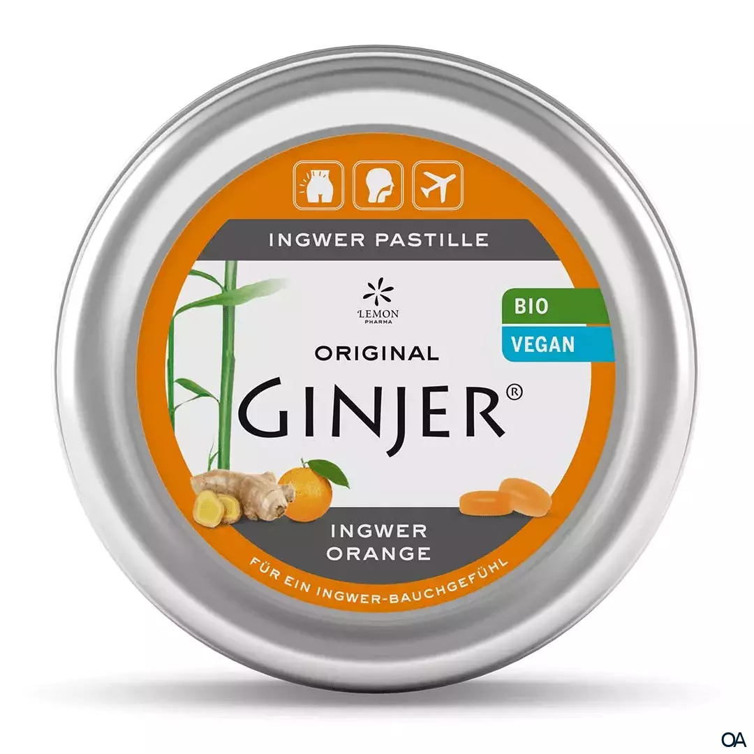 Lemon Pharma Ginjer® Bio-Pastillen Orange