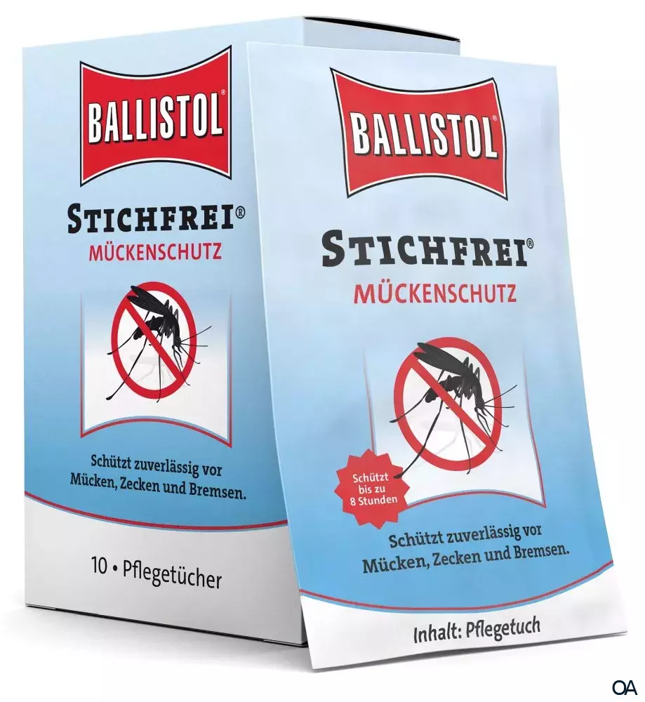 Ballistol Stichfrei Mückenschutz Pflegetücher Ballistol Stichfrei Mückenschutz Pflegetücher