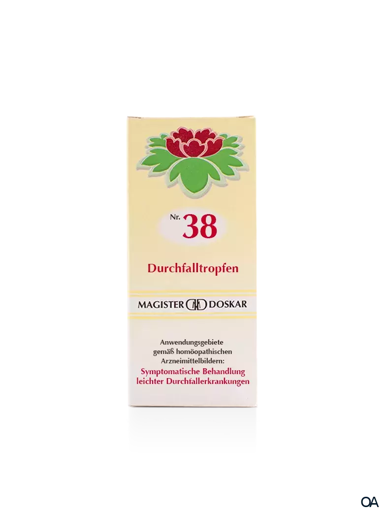 Doskar Tropfen Nr. 38 - Durchfalltropfen Doskar Tropfen Nr. 38 - Durchfalltropfen