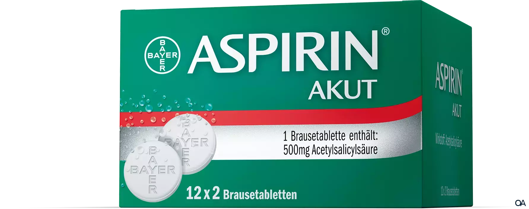 Aspirin® Akut 500 mg Brausetabletten