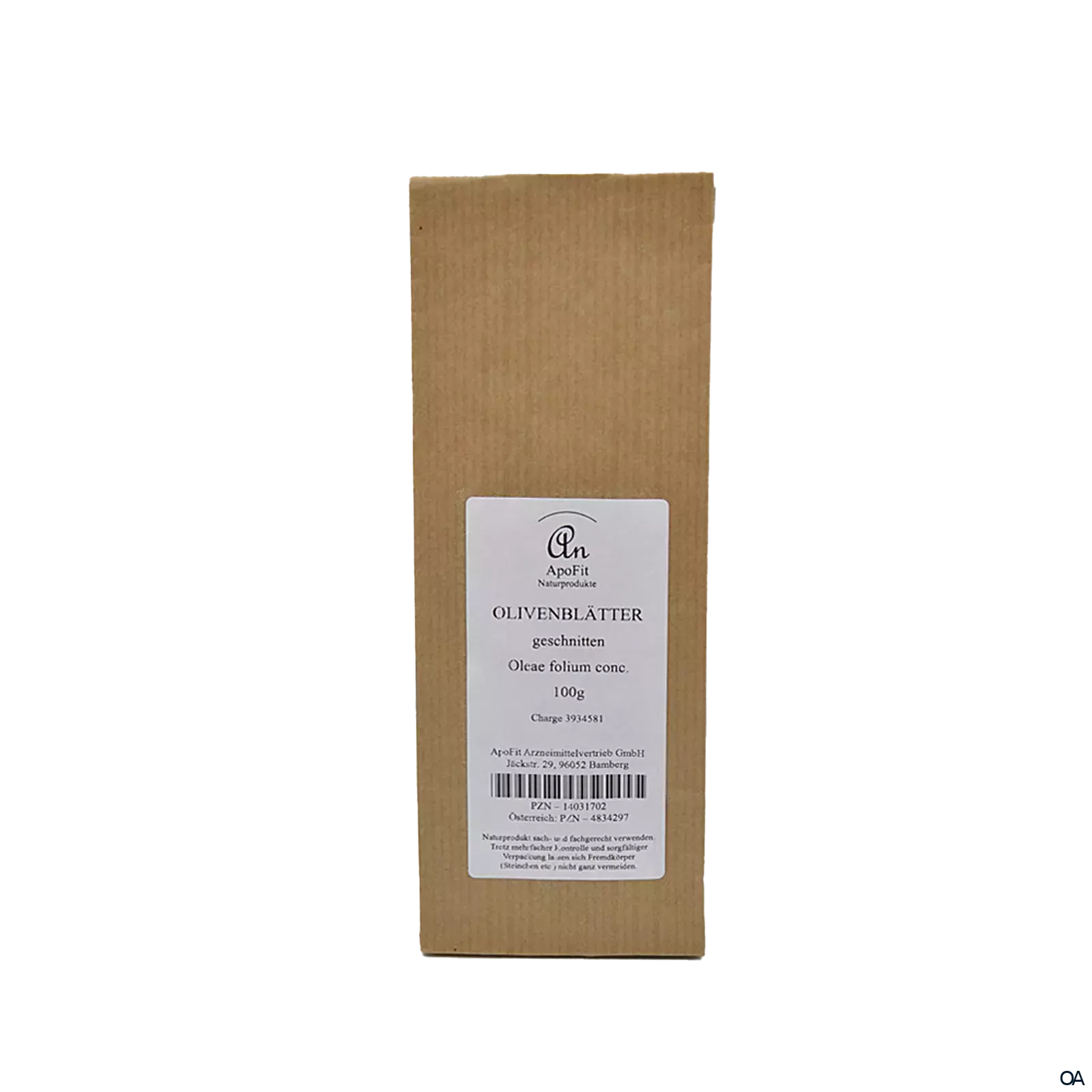 ApoFit Olivenblätter geschnitten ApoFit Olivenblätter geschnitten