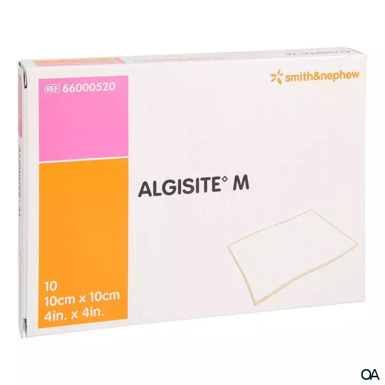 ALGISITE M Kalziumalginat-Wundauflage, steril, 10 x 10 cm ALGISITE M Kalziumalginat-Wundauflage, steril, 10 x 10 cm