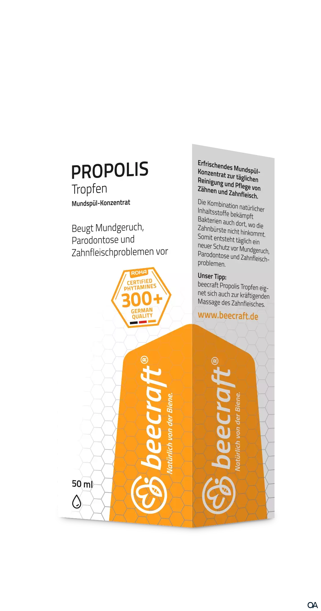 beecraft® Propolis Tropfen - Mundspül-Konzentrat beecraft® Propolis Tropfen - Mundspül-Konzentrat