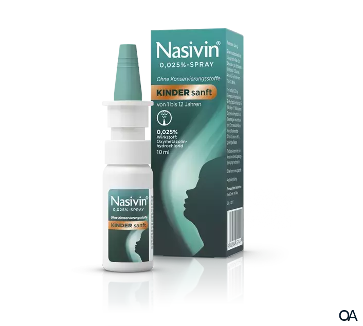 Nasivin Kinder sanft 0,025 % Nasenspray