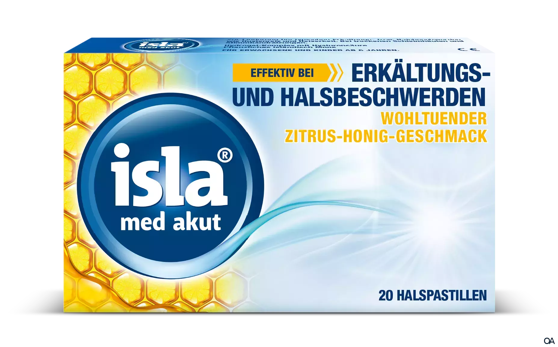 isla® med akut Zitrus-Honig Pastillen