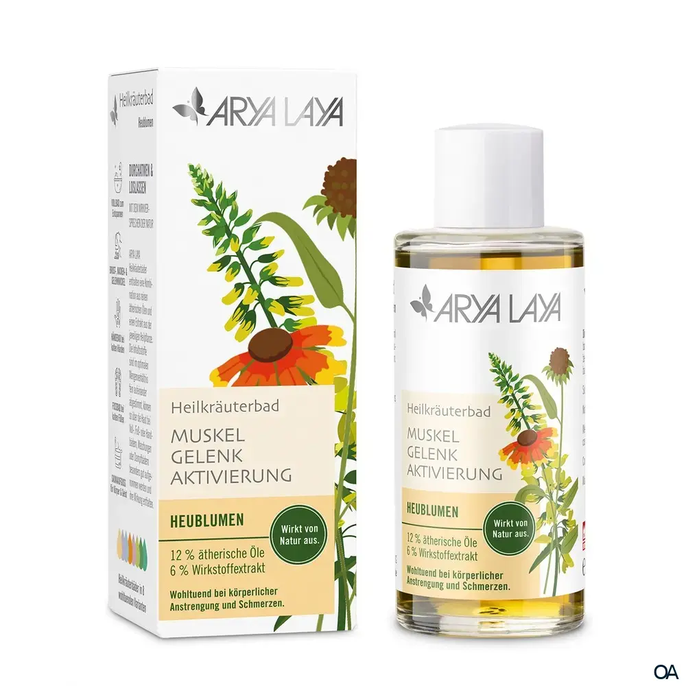 ARYA LAYA Heilkräuterbad Heublumen - Aktivierung