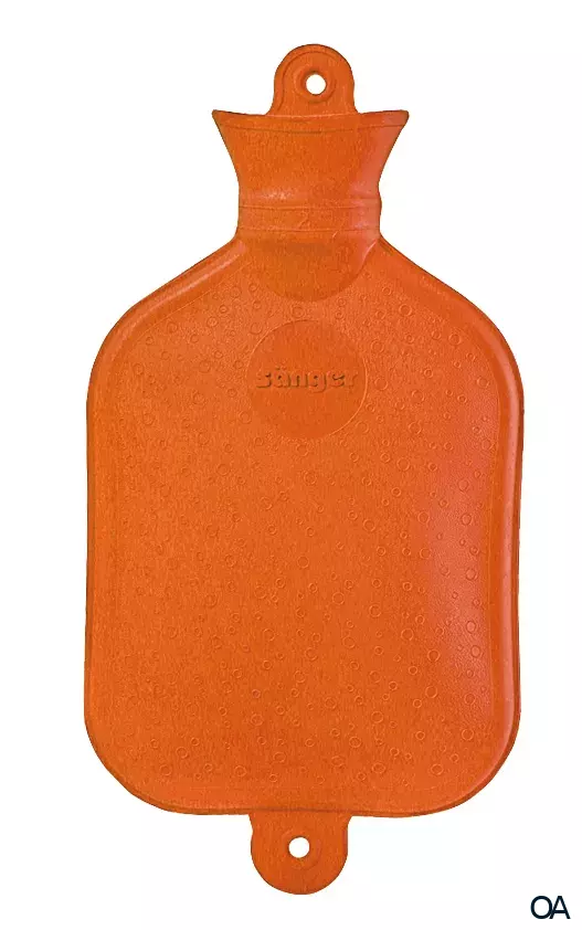 Sänger 1,5 Liter Wärmflasche, orange, 37 x 19 cm Sänger 1,5 Liter Wärmflasche, orange, 37 x 19 cm