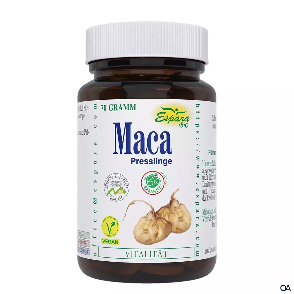 Espara Maca BIO Presslinge Espara Maca BIO Presslinge