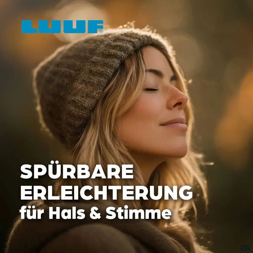 LUUF® Halspastillen mit Isländisch Moos und Eibisch