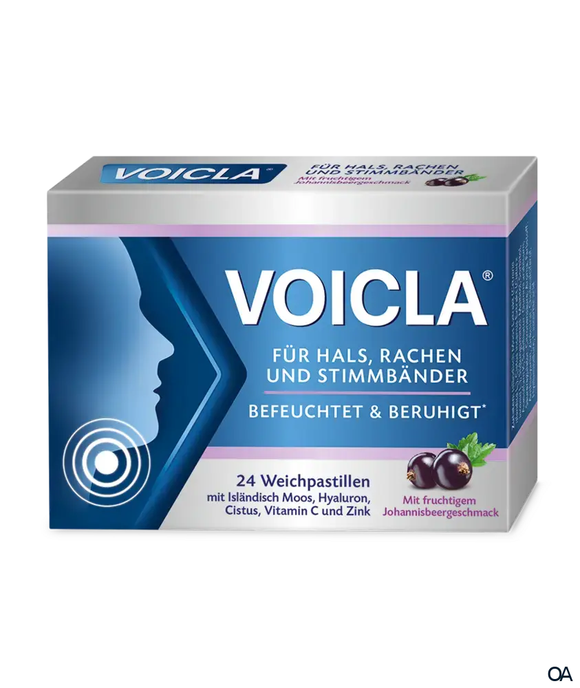 VOICLA® Weichpastillen Johannisbeergeschmack