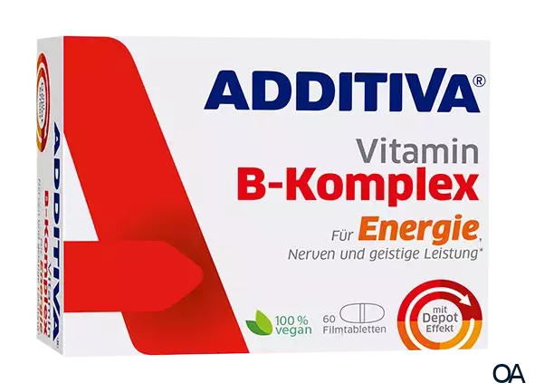 ADDITIVA® Vitamin B-Komplex Filmtabletten ADDITIVA® Vitamin B-Komplex Filmtabletten