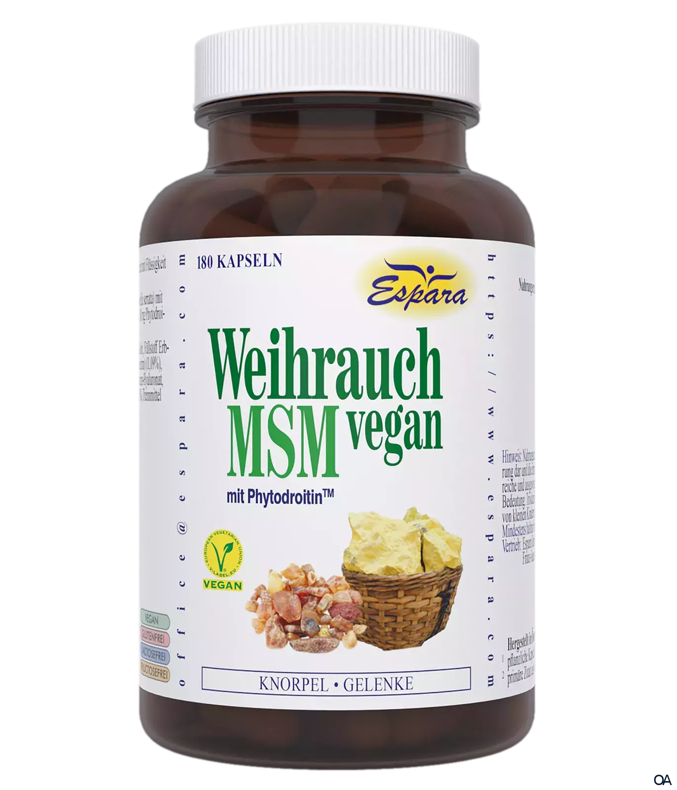 Espara Weihrauch MSM vegan Kapseln