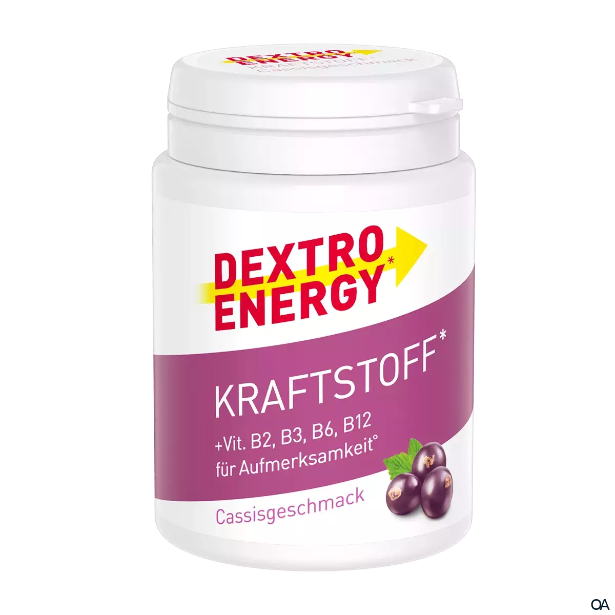 ​Dextro Energy* Kraftstoff* Cassis Täfelchen