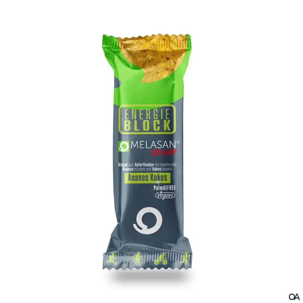 Melasan Sport High Energieblock Marille 65 g