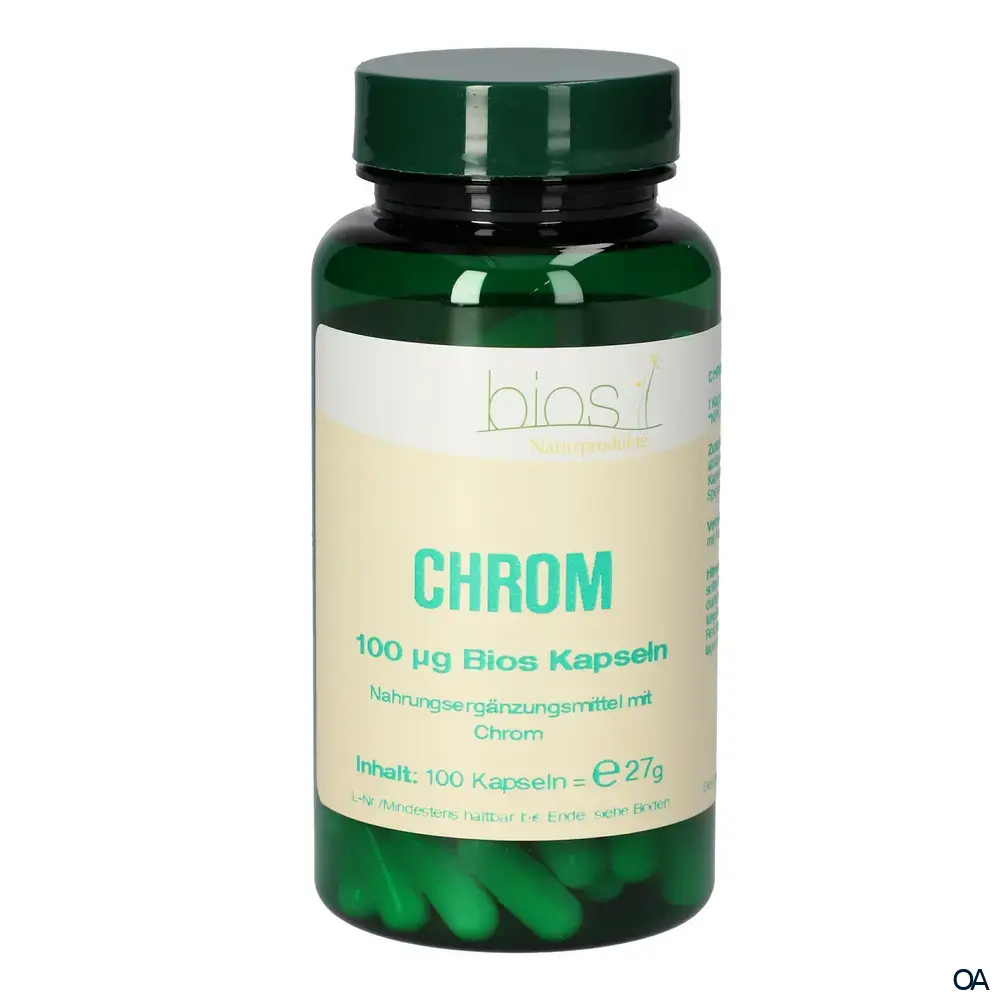 Bios Chrom 100 mcg Kapseln Bios Chrom 100 mcg Kapseln
