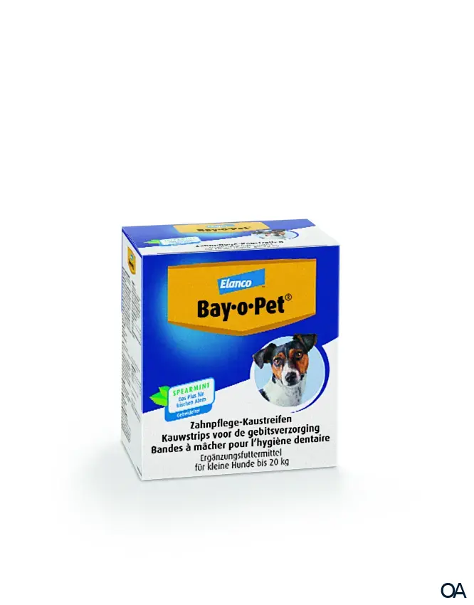 Bay-o-Pet® Kaustreifen mit Spearmint für kleine Hunde bis 20 kg