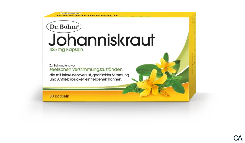 Dr. Böhm® Johanniskraut 425 mg Kapseln Dr. Böhm® Johanniskraut 425 mg Kapseln