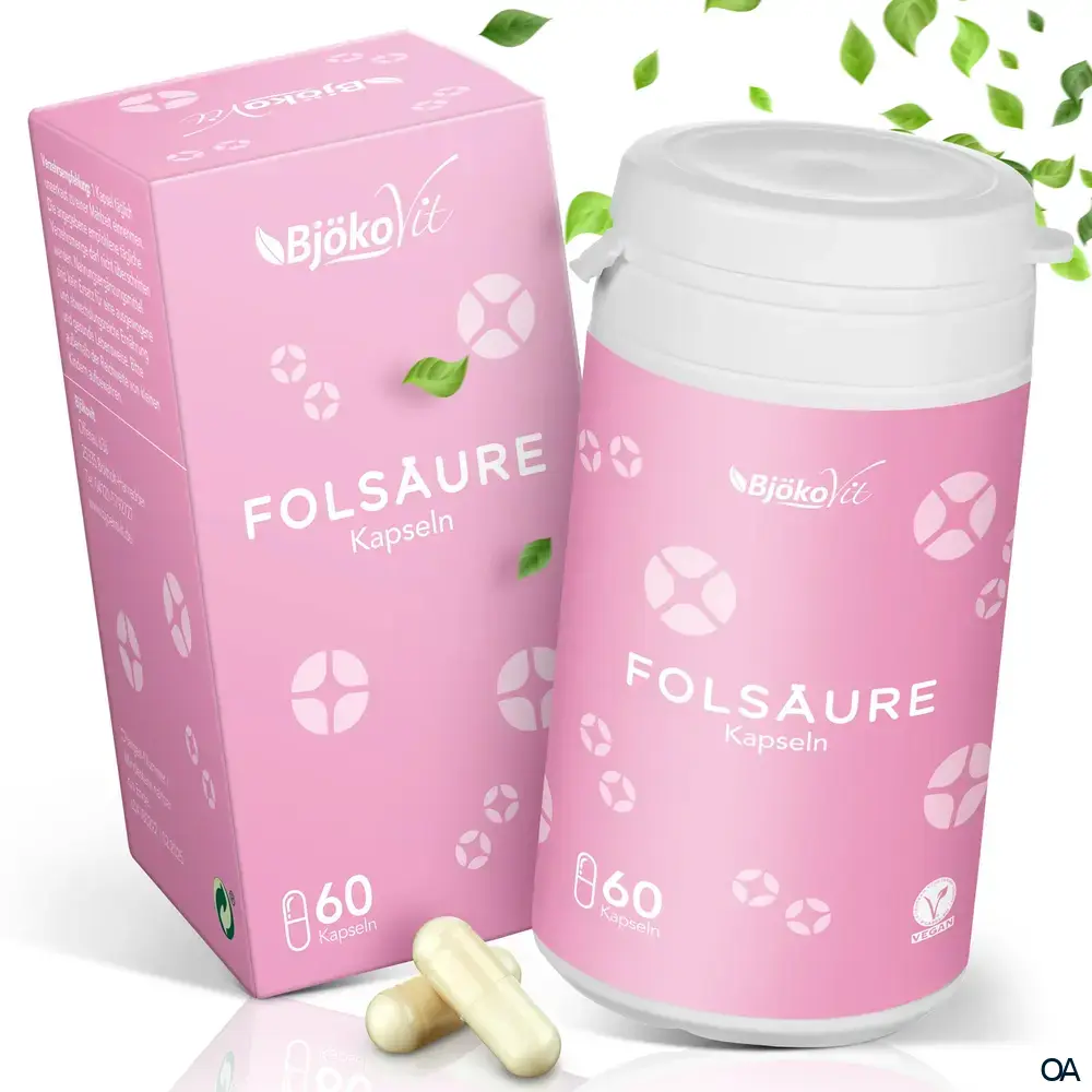 BjökoVit Folsäure Kapseln