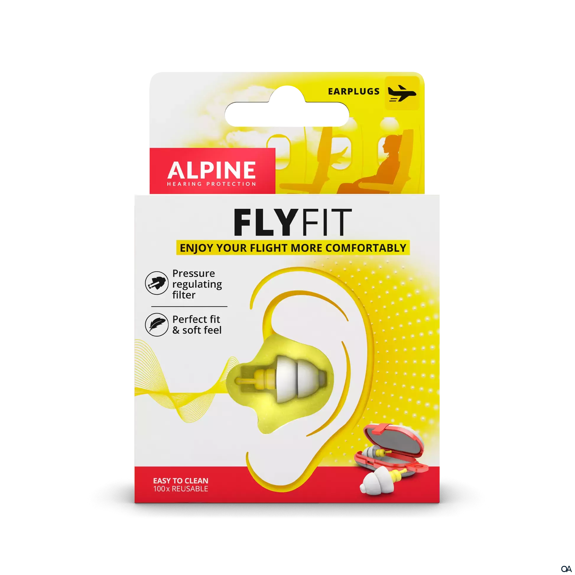 ALPINE Hearing Protection FlyFit Ohrstöpsel ALPINE Hearing Protection FlyFit Ohrstöpsel