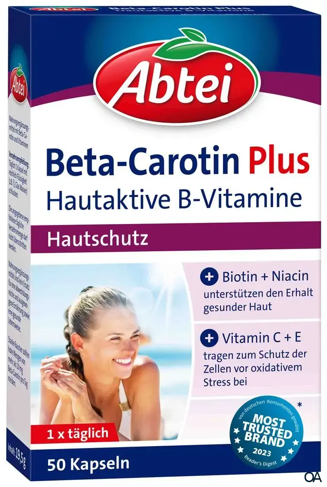 Abtei Beta-Carotin Plus Kapseln