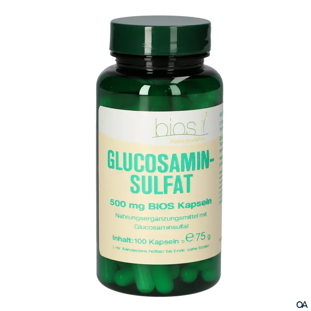 Bios Glucosaminsulfat 500 mg Kapseln Bios Glucosaminsulfat 500 mg Kapseln