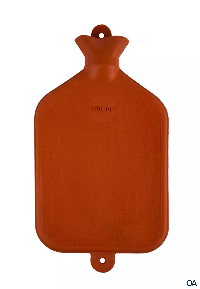 Sänger 3 Liter Wärmflasche, orange, 45 x 23,5 cm Sänger 3 Liter Wärmflasche, orange, 45 x 23,5 cm