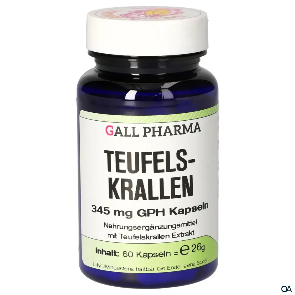 Gall Pharma Teufelskrallen 345 mg Kapseln