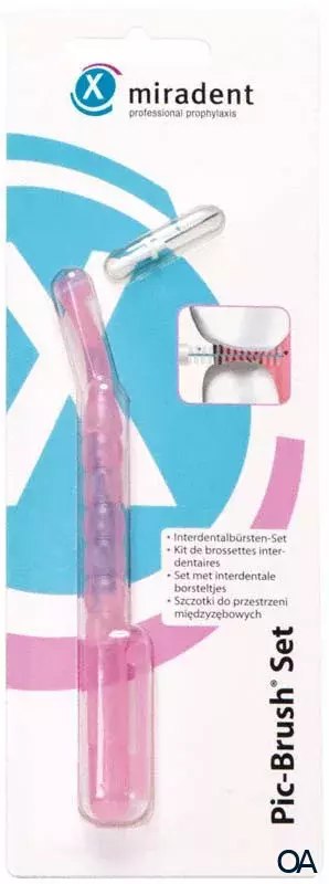 Miradent Pic Brush Set mit einer Bürste Miradent Pic Brush Set mit einer Bürste