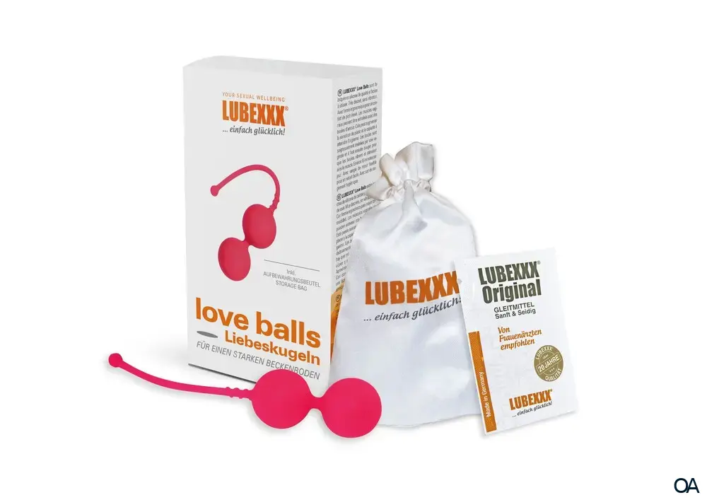 LUBEXXX® love balls Liebeskugeln - Pink