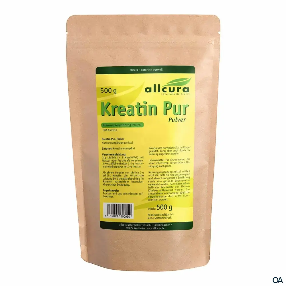 Allcura Kreatin Pur Pulver