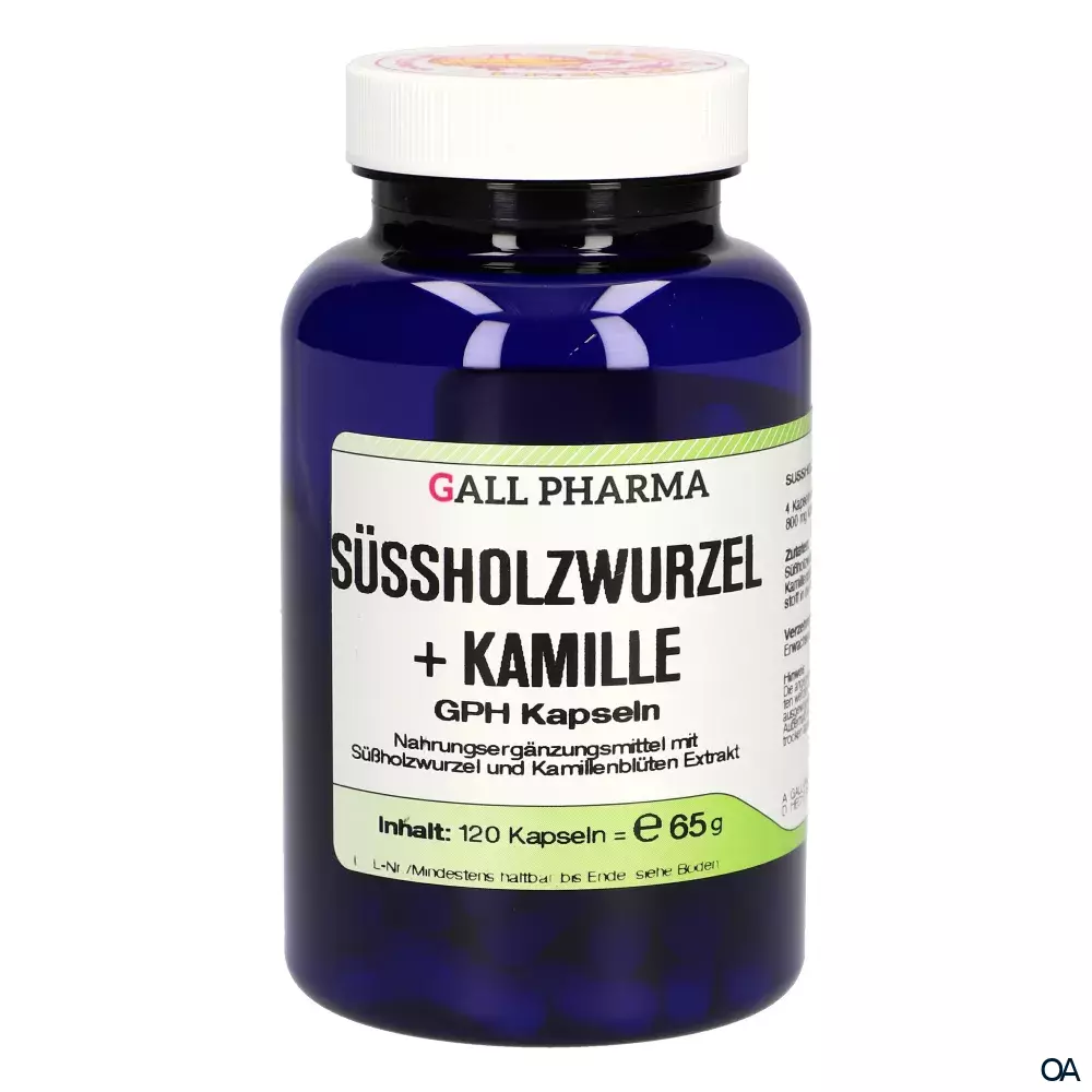 Gall Pharma Süßholzwurzel + Kamille Kapseln Gall Pharma Süßholzwurzel + Kamille Kapseln