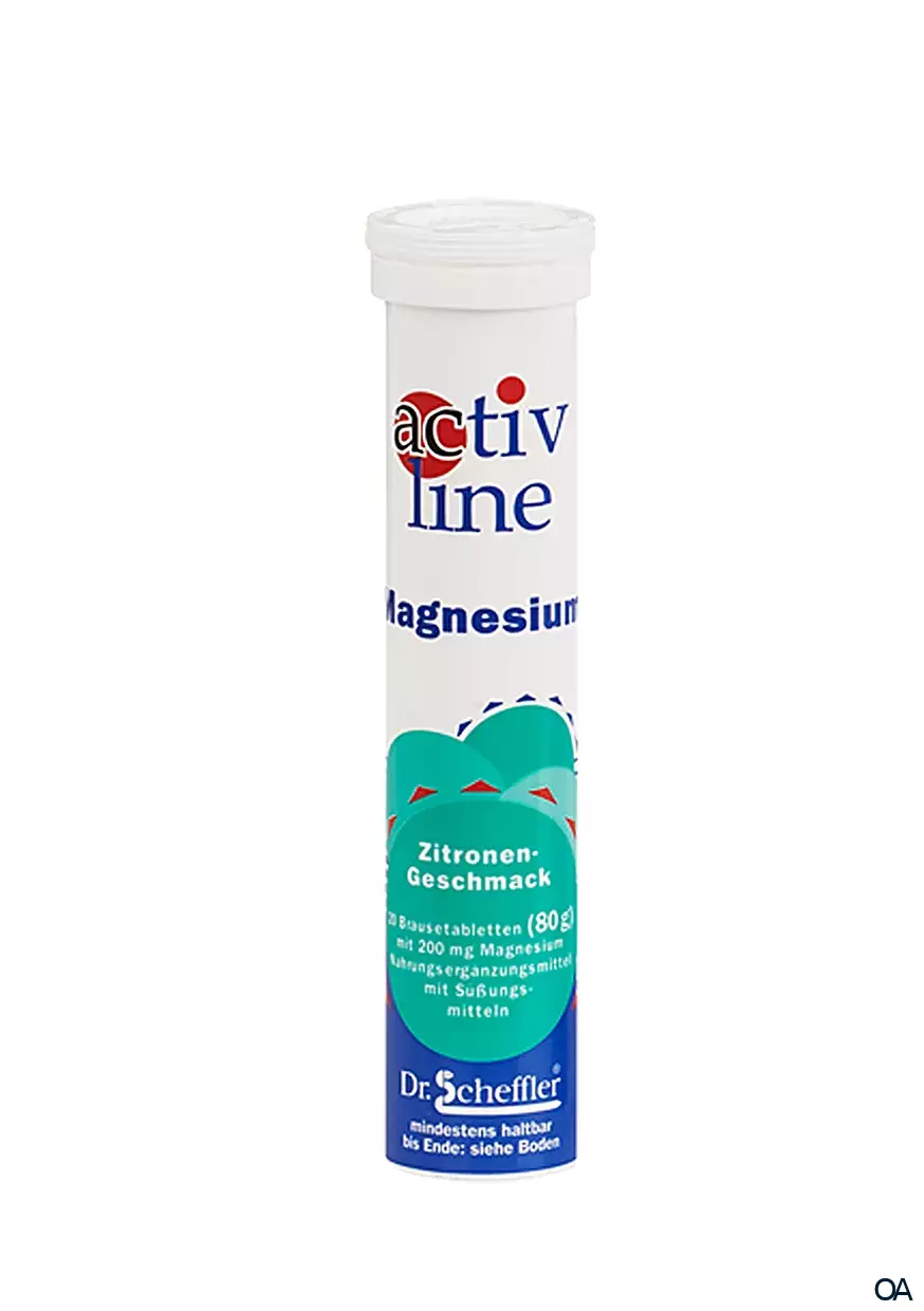 ADDITIVA® Activline Magnesium Brausetabletten - Zitrone ADDITIVA® Activline Magnesium Brausetabletten - Zitrone