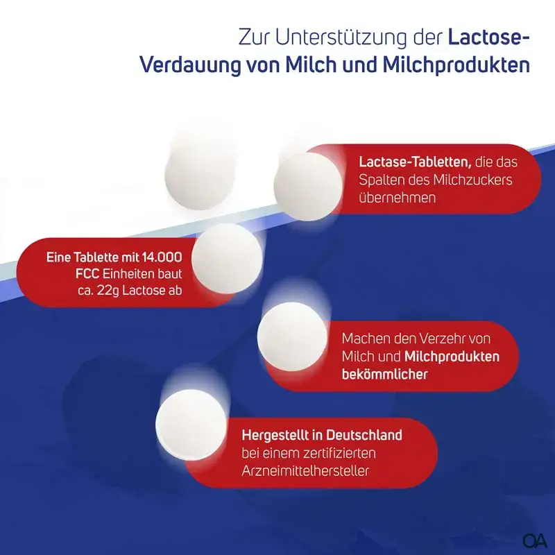 Avitale Lactase 14.000 FCC Tabletten