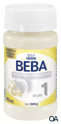 Nestlé Beba Frühgeborenennahrung Stufe 1, trinkfertig 90 ml