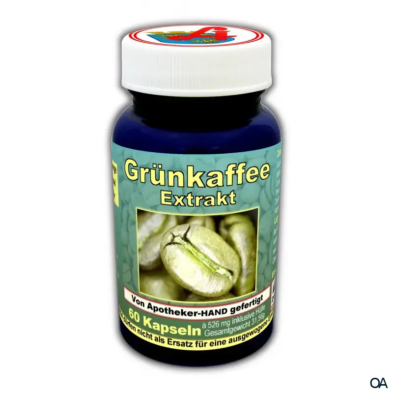 Grünkaffee Extrakt Kapseln