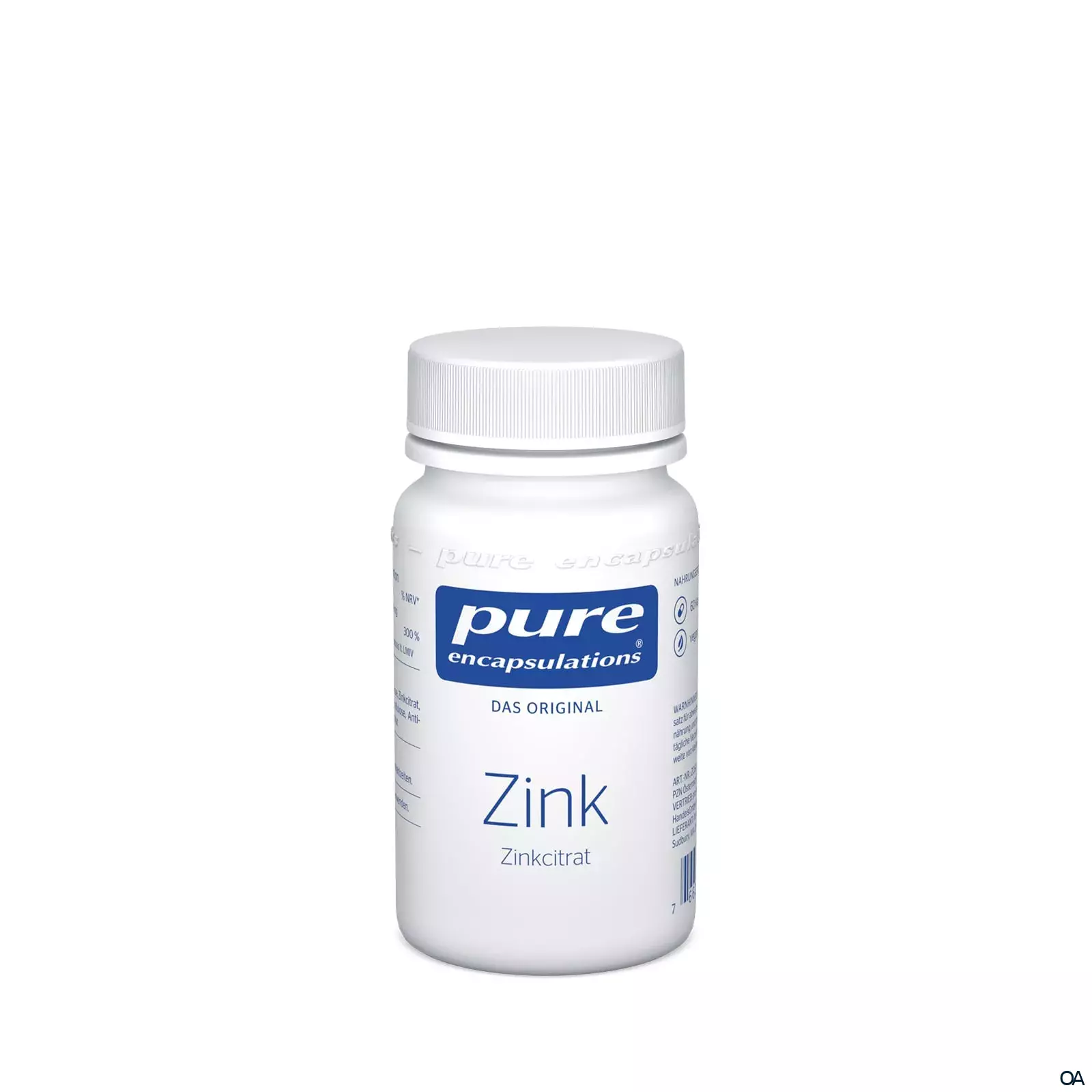 pure encapsulations® Zink Zinkcitrat Kapseln
