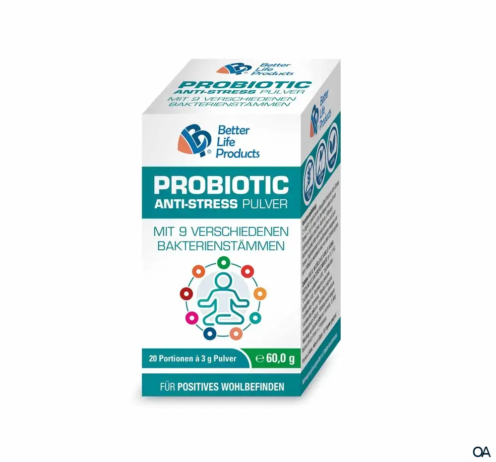 Better Life Products® Probiotic Anti-Stress Pulver Better Life Products® Probiotic Anti-Stress Pulver