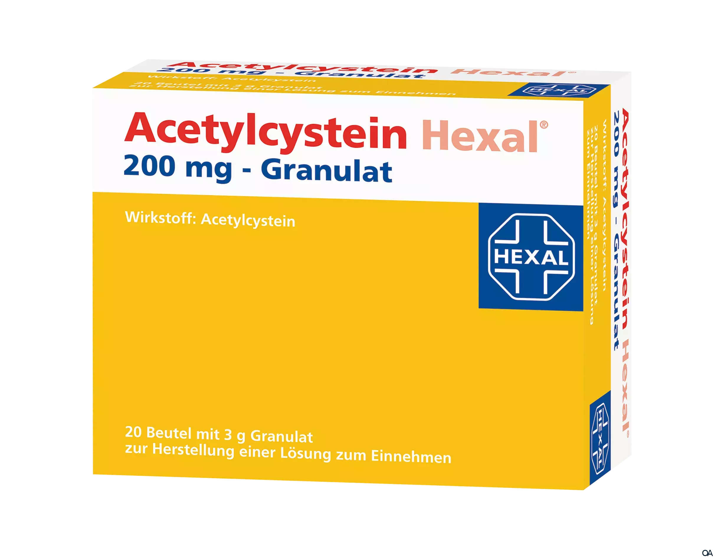 Acetylcystein Hexal 200 mg Granulat Beutel Acetylcystein Hexal 200 mg Granulat Beutel